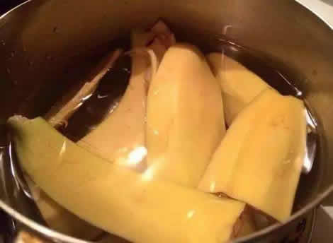 香蕉皮放水里煮一下功效惊人(图)